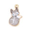 Picture of Zinc Based Alloy Charms Fox Animal