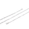 Picture of Stainless Steel Paperclip Chains Link Cable Chain Necklace Oval