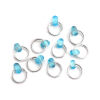 Picture of Lampwork Glass Knitting Stitch Markers Mixed