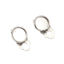 Image de Boucles d'Oreilles Clips Non Perçantes en  Acier Inoydable Rond Cabochon Rapportable      