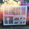 Picture of Silicone Resin Mold For Jewelry Making Rectangle Key