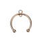 Picture of Zinc Based Alloy Charms U-shaped Gold Plated 28mm(1 1/8") x 26mm(1"), 20 PCs