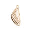 Picture of Zinc Based Alloy Charms Wing Gold Plated Hollow 29mm x 12mm, 10 PCs
