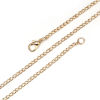 Picture of Iron Based Alloy Link Curb Chain Necklace KC Gold Plated 81cm(31 7/8") long, Chain Size: 4x2.5mm( 1/8" x 1/8"), 1 Packet ( 12 PCs/Packet)