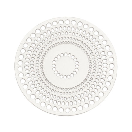 Iron Based Alloy Filigree Stamping Connectors Round Circle