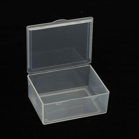 Picture of Plastic Storage Containers Rectangle Transparent Clear