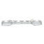 Picture of Iron Based Alloy Multifunction Clothes Hangers Silver Plated Foldable 26cm x 7.5cm, 1 Piece
