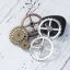 Image de Broche Epingle en Alliage de Zinc Steampunk Roue Dentée Cuivre Antique Creux     