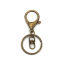 Picture of Zinc Based Alloy Keychain & Keyring Antique Bronze 67mm x 30mm, 10 PCs