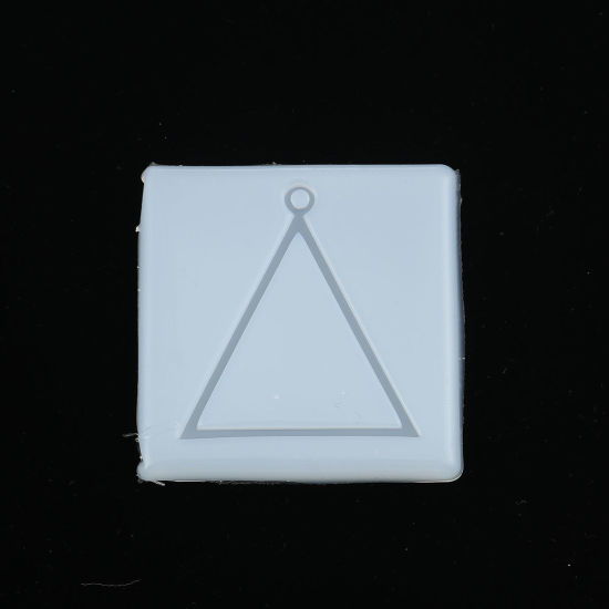 Image de Moule en Silicone Carré SemiTriangle     