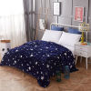 Picture of Polyester Fiber Blanket Deep Blue Galaxy Universe Pattern 200cm x 120cm, 1 Sheet