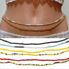Picture of Boho Chic Bohemia Beaded Layered Body Waist Belly Chain Necklace Multicolor
