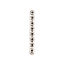 Picture of Zinc Based Alloy Connectors Rectangle Antique Silver Color 26mm x 4mm, 20 PCs