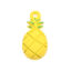 Picture of Zinc Based Alloy Charms Pineapple/ Ananas Fruit Yellow Painting 20mm x 10mm, 5 PCs