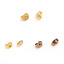 Image de Embout de Boucles d'Oreilles en  Acier Inoydable Papillon     