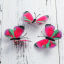 Image de Broche Epingle Papillon Éthéré en Tetile 