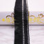 Image de Dentelle de Franges Pompons Glands en Polyamide Nylon Noir 33mm, 3 Yards