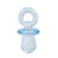 Imagen de Acrílico Colgantes Chupete Azul Claro Transparente 31mm x 15mm, 50 Unidades