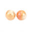 Изображение Стеклянные Бусины, Круглые Оранжевый Трещина 10мм диаметр, Отверстие:примерно 1.4мм, 20 ШТ