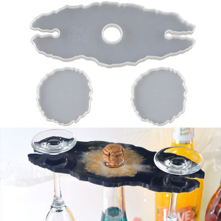 Silicone Resin Mold For Jewelry Making Irregular