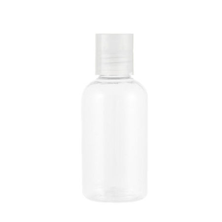 Transparent - 75ml Empty Cosmetic Bottles Refillable Plastic Tubes Bottles Squeeze Lotion Bottles with Flip Cap for Home Outdoor