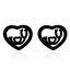 Image de Boucles d'Oreilles en Acier Inoydable  