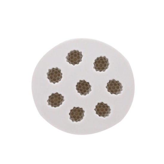 Image de Blanc grisâtre - Moule en silicone pour outil de cuisson de biscuits au chocolat