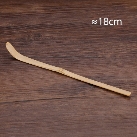 Natural - Handmade Wood Tea Leaf Matcha Sticks Spoon Teaware White Bamboo Kitchen Tool Spice Gadget Cooking Utensil Accessories