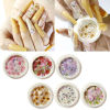 Picture of Natural Wood Pulp Nail Art Decoration DIY Craft Flower