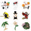 Imagen de Pin Brooches Pumpkin Halloween Ghost Multicolor 1 Piece