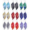 Imagen de Earrings Multicolor Feather 1 Pair