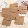 Изображение Stainless Steel Greeting Card Jewelry Braided Bracelets Gold Plated Multicolor Round Tassel Adjustable 1 Piece