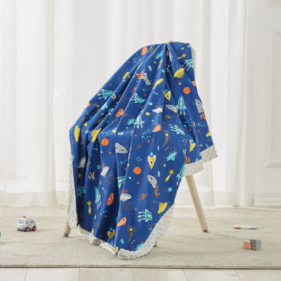 Image de Pure Cotton Blanket For Baby Kids Mixed Color 1 Piece