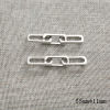 Imagen de Zinc Based Alloy Connectors 55mm x 11mm, 10 PCs