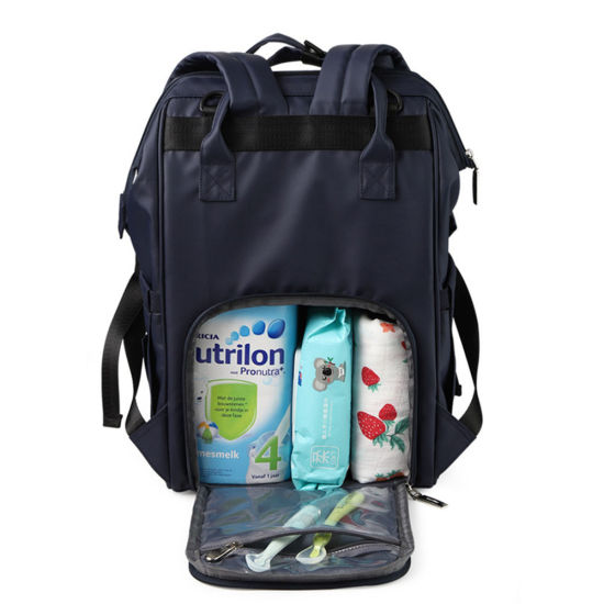 Bild von Fashion Multifunctional Waterproof Travel Baby Diaper Bag Backpack Mixed Color 41cm x 26cm, 1 Piece