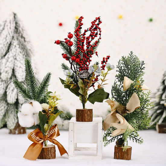 Picture of Christmas Tree Mini Desktop Ornaments Decoration