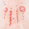 Picture of Red And White Simulation Candy Cane Lollipop Christmas Hanging Decoration