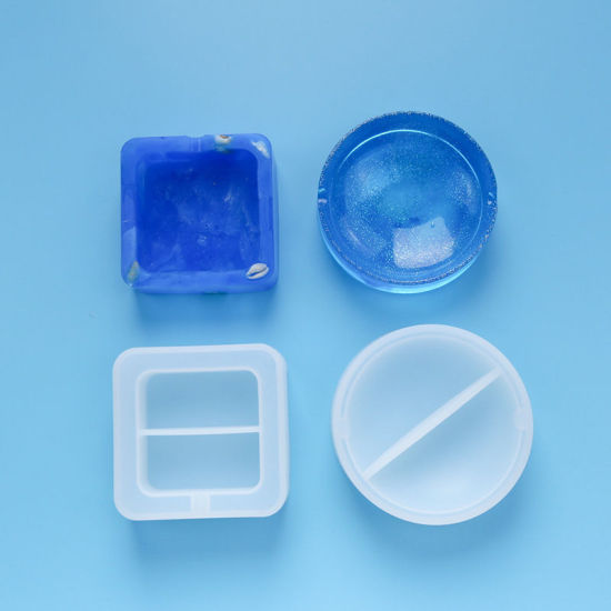 Изображение Silicone Resin Mold For Jewelry Making Ashtray