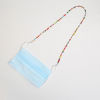 Picture of Face Mask And Glasses Neck Strap Lariat Lanyard Necklace Multicolor