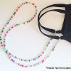 Picture of Face Mask And Glasses Neck Strap Lariat Lanyard Necklace Multicolor