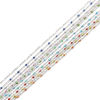 Picture of Stainless Steel Link Cable Chain Silver Tone Sequins Enamel 5x2mm, 1 M