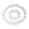 Imagen de Zinc Based Alloy Valentine's Day Charms Heart Initial Alphabet/ Capital Letter