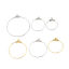 Picture of Iron Based Alloy Hoop Earrings Findings Circle Ring