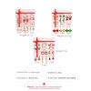 Picture of Christmas Ear Post Stud Earrings Set 1 Set