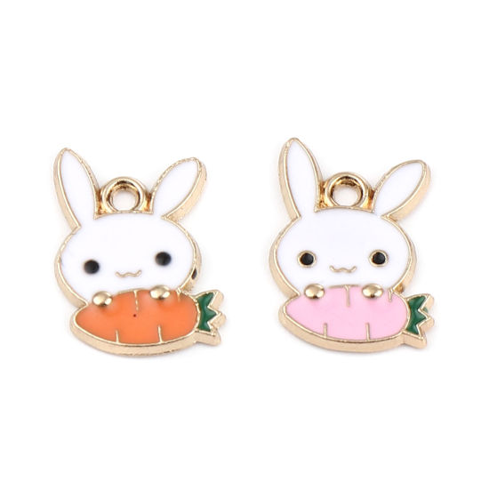 Immagine di Zinc Based Alloy Charms Rabbit Animal