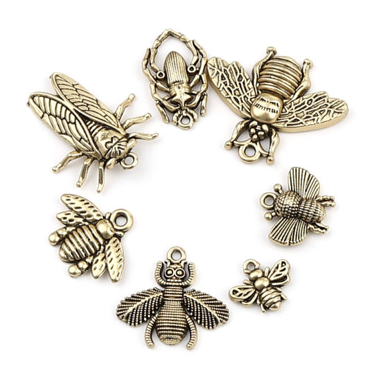 Immagine di Zinc Based Alloy Charms Insect Animal