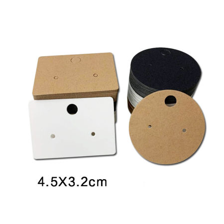 Paper Jewelry Display Card 1 Packet