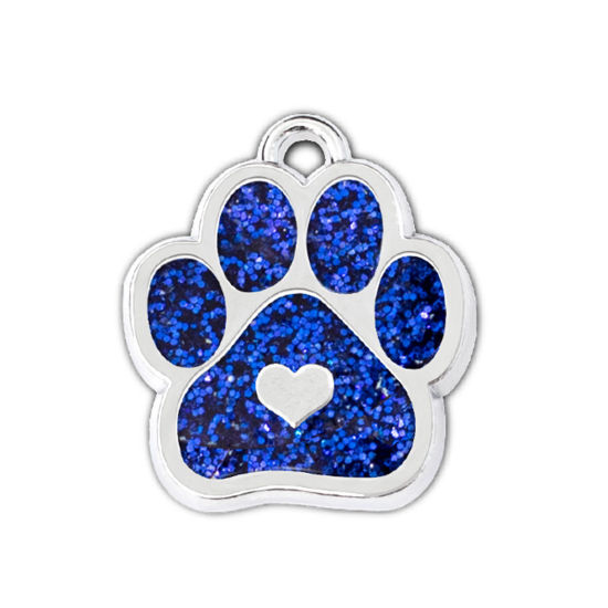 Immagine di Zinc Based Alloy Pet Memorial Silver Tone 5 PCs