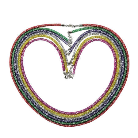 Polyester Face Mask And Glasses Neck Strap Lariat Lanyard Necklace