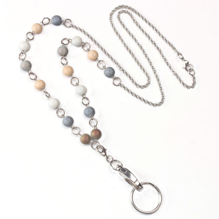 Sweater Necklace Long Multicolor 1 Set